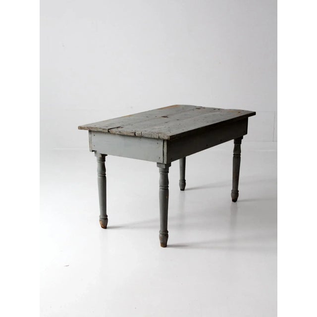 Antique Farmhouse Table For Sale - Image 6 of 13