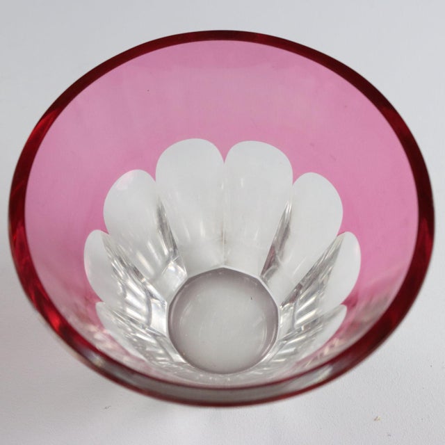 Crystal Vase from Val Saint Lambert For Sale - Image 5 of 7