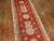 Turkish Red Antique Turkish Oushak Runner - 2'6" x 11'9" For Sale - Image 3 of 8