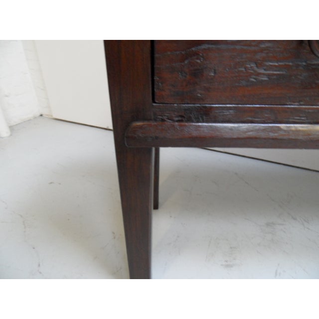 Antique Oak Spanish Sidetable For Sale - Image 9 of 14
