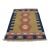 Turkish Rug Hand-Woven Oushak Kilim Rug Vintage but Unused Home Decor - 4'1" X 5'8" For Sale