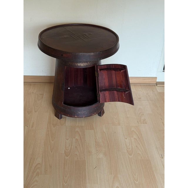 Vintage Keg Bar Cabinet, 1950s For Sale - Image 12 of 15