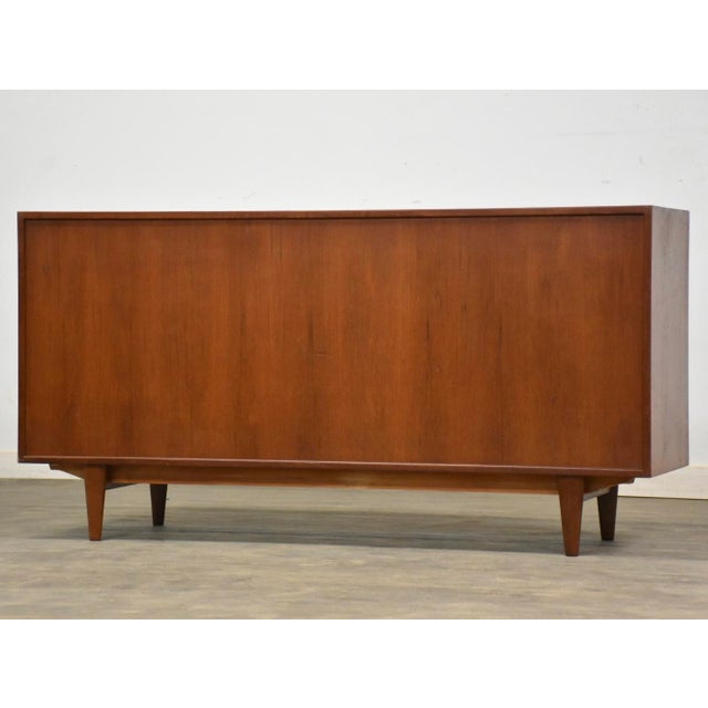 1960s 1960s Refinished Ib Kofod Larsen Teak Credenza For Sale - Image 5 of 11