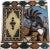 Vintage 1995 Set of Signature Handpainted Earthtones “Kokopelli” Decorative Tiles For Sale - Image 4 of 12