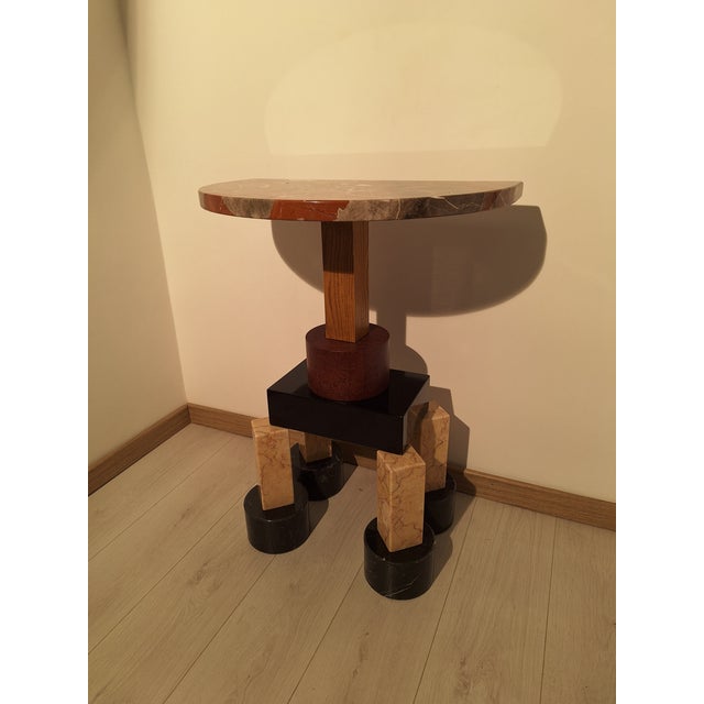 1980s Console Demistella Model in Fine Marble by Ettore Sottesass for Up & Up, 1980s For Sale - Image 5 of 18