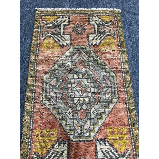 Turkish Yastik Rug 1'8" x 3'3" For Sale - Image 4 of 5