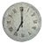 Vintage Style Galvanized Clock For Sale