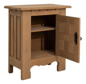 Oak Brutalist Cabinet