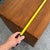 Mid Century Modern Desk Bp John Metal 4 Drawer Walnut Vintage Floating Kneehole For Sale - Image 9 of 9