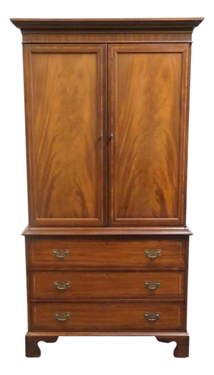 White of Mebane Solid Mahogany Traditional Style 42" Media Armoire 405-65