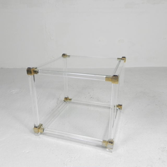 Hollywood Regency Coffee Table in Acrylic Glass, 1970s For Sale - Image 14 of 14