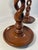 Wood English Vintage Open Barley Twist Candlesticks - a Pair For Sale - Image 7 of 12