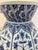 Wedgwood 19th-Century Wedgwood “Brocade” Blue and White Pitcher and Wash Basin Set For Sale - Image 4 of 12