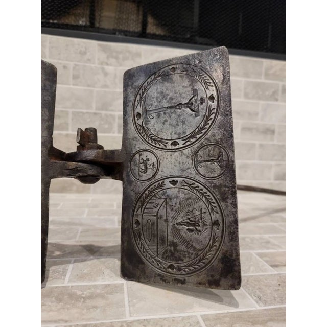 18th Century French Religious Fer a Hosties For Sale - Image 9 of 11