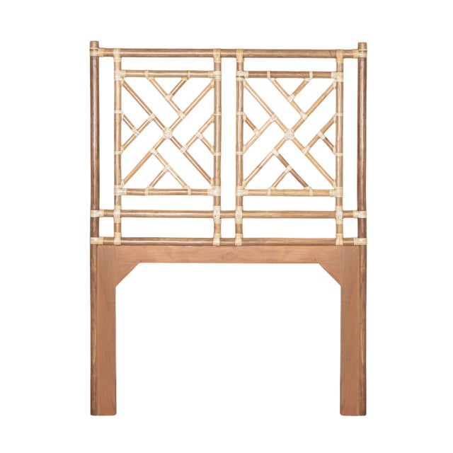 Not Yet Made - Made To Order Chippendale Platform Bed Twin Extra Long - Natural For Sale - Image 5 of 10