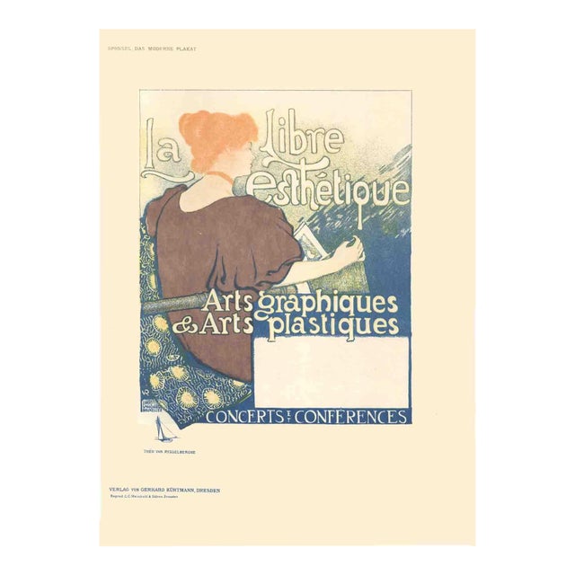 Theo Van Rysselberghe La Libre Esthetique, 1897 For Sale