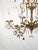 Antique 6 Arm Absolutely Fabulous Brass Cut Lead Glass Crystal Chandelier For Sale - Image 11 of 12