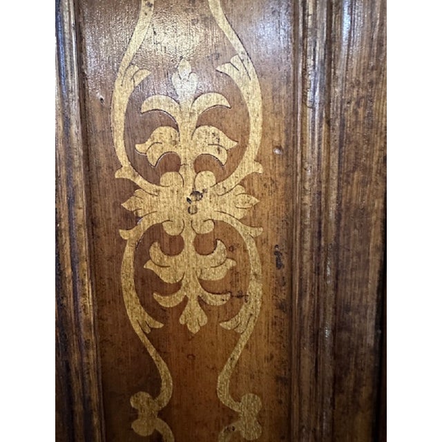 Showcase Buffet or Bookcase in Oak with Inlays For Sale - Image 9 of 18