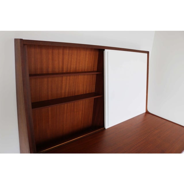 Brown Finnish Dressing Table by Olof Ottelin for Stockmann Oy, 1950s For Sale - Image 8 of 18