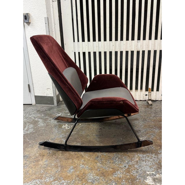 Scott Wilson for HBF Fulton Rocker Armchair For Sale In San Francisco - Image 6 of 12