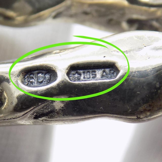 Vintage Italian Handmade Silver and Brass Accordion Player Sculpture by Etruria Gioielli, 1980s For Sale - Image 11 of 15