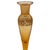 Amber 1920s Art Deco Peach Glass Perfume Bottle W/ Stopper by Steuben Aurene for Devilbiss For Sale - Image 8 of 8