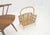 Rattan Bamboo Mid Century Modern c1960s Magazine Rack Super Clean