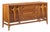 Broyhill Brasilia Mid Century Walnut and Brass Credenza For Sale
