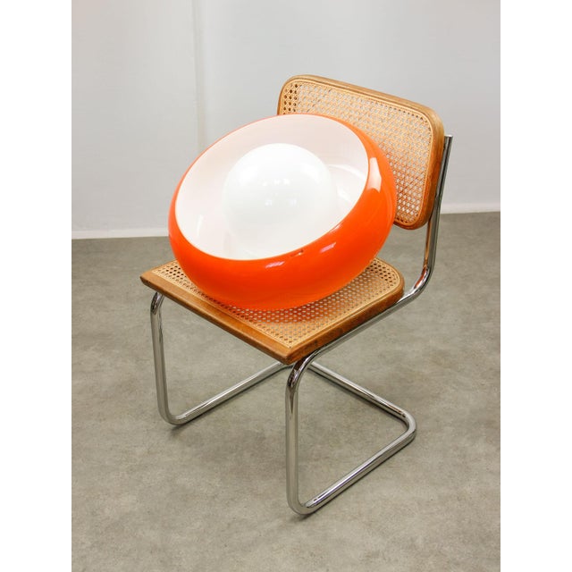 Large Space Age Orange Best Pendant from Guzzini, 1970s For Sale - Image 15 of 18