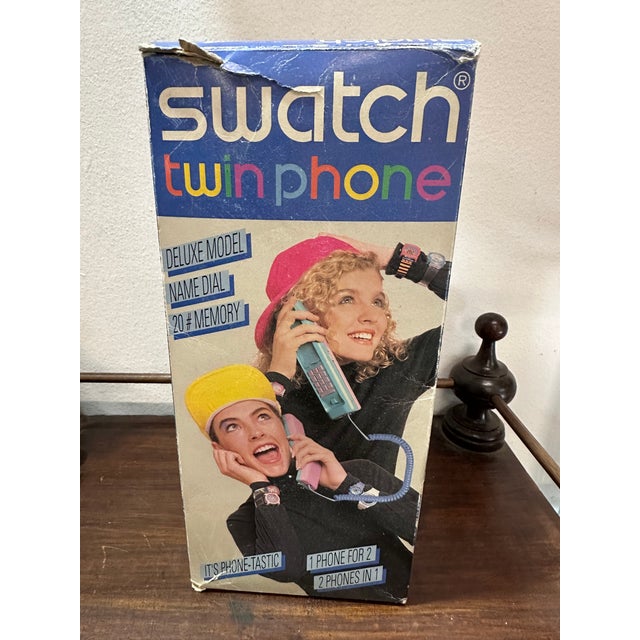 Mid-Century Modern Switch Twin Phone, 1980s For Sale - Image 3 of 12