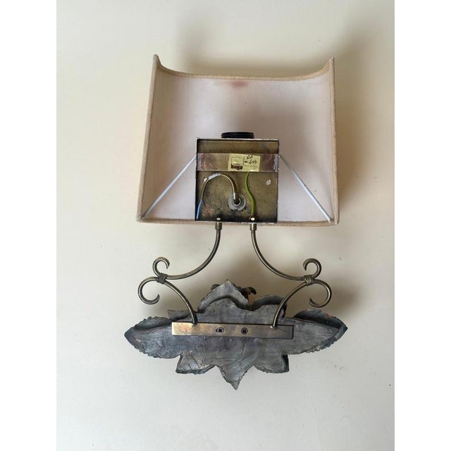 Italian Terracotta Pomegranate Wall Sconces, 1970s, Set of 2 For Sale - Image 6 of 12