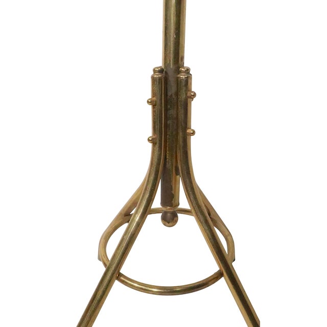 Vintage Brass Coat Tree Rack Stand For Sale In New York - Image 6 of 11