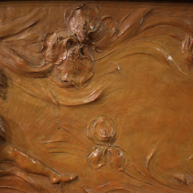 1920s French Terracotta Bas-Relief, 1920 For Sale - Image 5 of 16