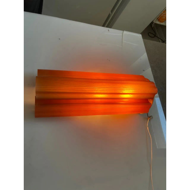 Glass Tronchi Tube Sconces, 1970s, Set of 2 For Sale - Image 9 of 10