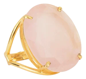 Celine Ring, Pink, Size 6