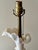 Alabaster Antique Neoclassical Carved Alabaster Lamp, Rewired For Sale - Image 8 of 12