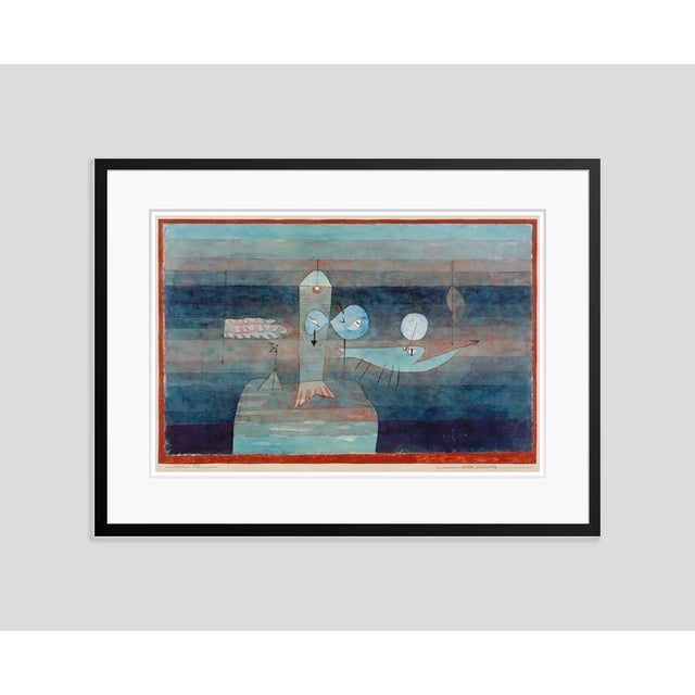 Good Fishing Spot Klee, Paul 1879–1940. Guter Fischplatz, 1922, 138. Pen-and-ink and watercolour on Ingres paper on...