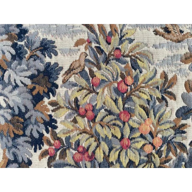 Vintage Medieval Design French Tapestry For Sale - Image 9 of 16