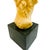 Ivory Mid-Century Italian Michelangelo’s David Bust Sculpture on Stone Plinth Base by Santini For Sale - Image 8 of 10