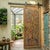 Hand-Carved Tree of Life Peacock Floral Wall Panel Relief Art Décor For Sale - Image 9 of 9
