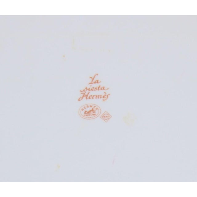 Hermès Large Round La Siesta Plate from Hermès, 2000s For Sale - Image 4 of 5