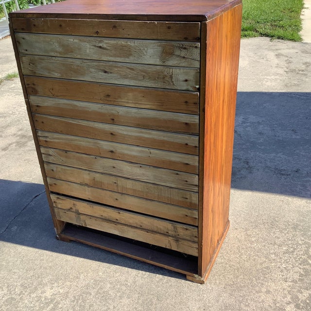 1930's Oak Icebox For Sale - Image 6 of 11