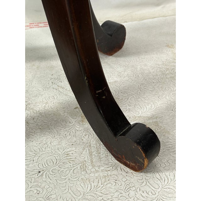 Vintage Mahogany Coat Rack For Sale - Image 4 of 13