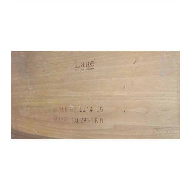 1960s Lane Altavista Two Tier Side Tables With Formica Top For Sale - Image 9 of 9