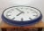 Industrial German Blue Factory Wall Clock from Burk, 1960s For Sale - Image 12 of 18