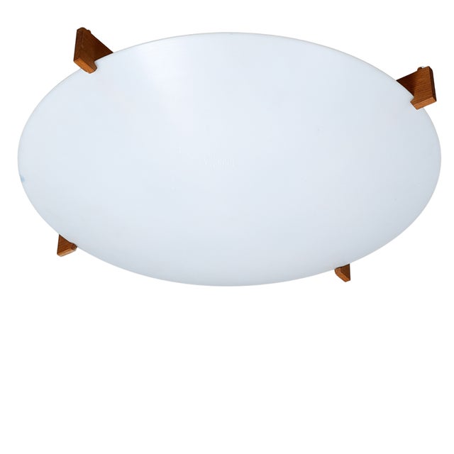Scandinavian Modern Ceiling or Wall Lamp by Östen Kristiansson for Luxus, 1960s For Sale - Image 10 of 10