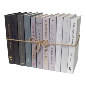 Decorative Books - Grey Ombré Book Bundle - 1 Foot of Grey Books