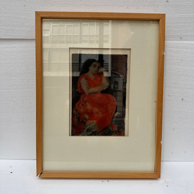 Timoteo Pérez Rubio, Sketch of Rosa Chacel, 1920s, Watercolor For Sale - Image 17 of 18