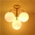 Brass Ceiling Light by E. R. Nele for Temde, Switzerland For Sale - Image 5 of 11