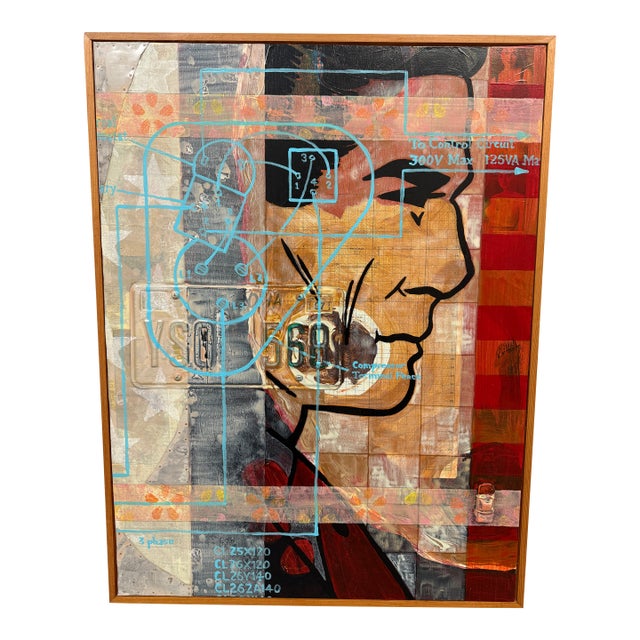 Marc Bosworth Final Phase Mixed Media Artwork For Sale